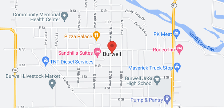 map of Lot 25 Burwell Street